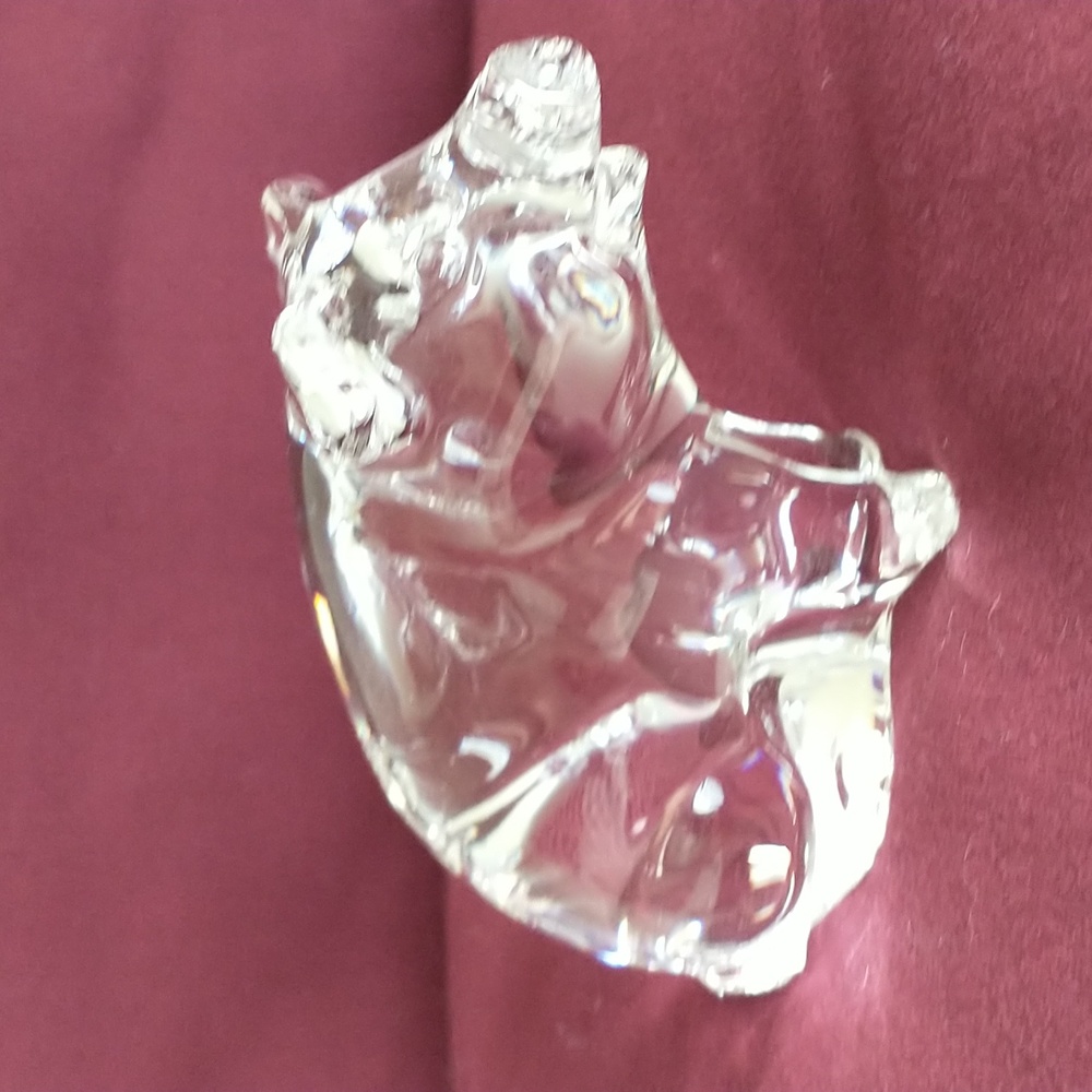 Princess House Lead Crystal Pig